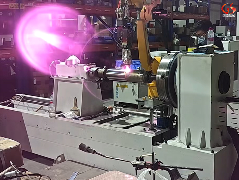 激光熔覆修复技术在阀门轴应用